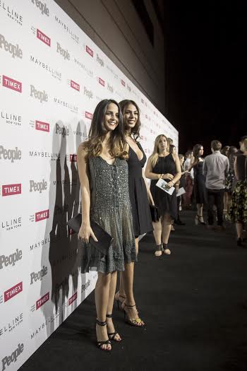 Moran and Shani Atias on the red carpet of People Magazine Emmy's Event.
