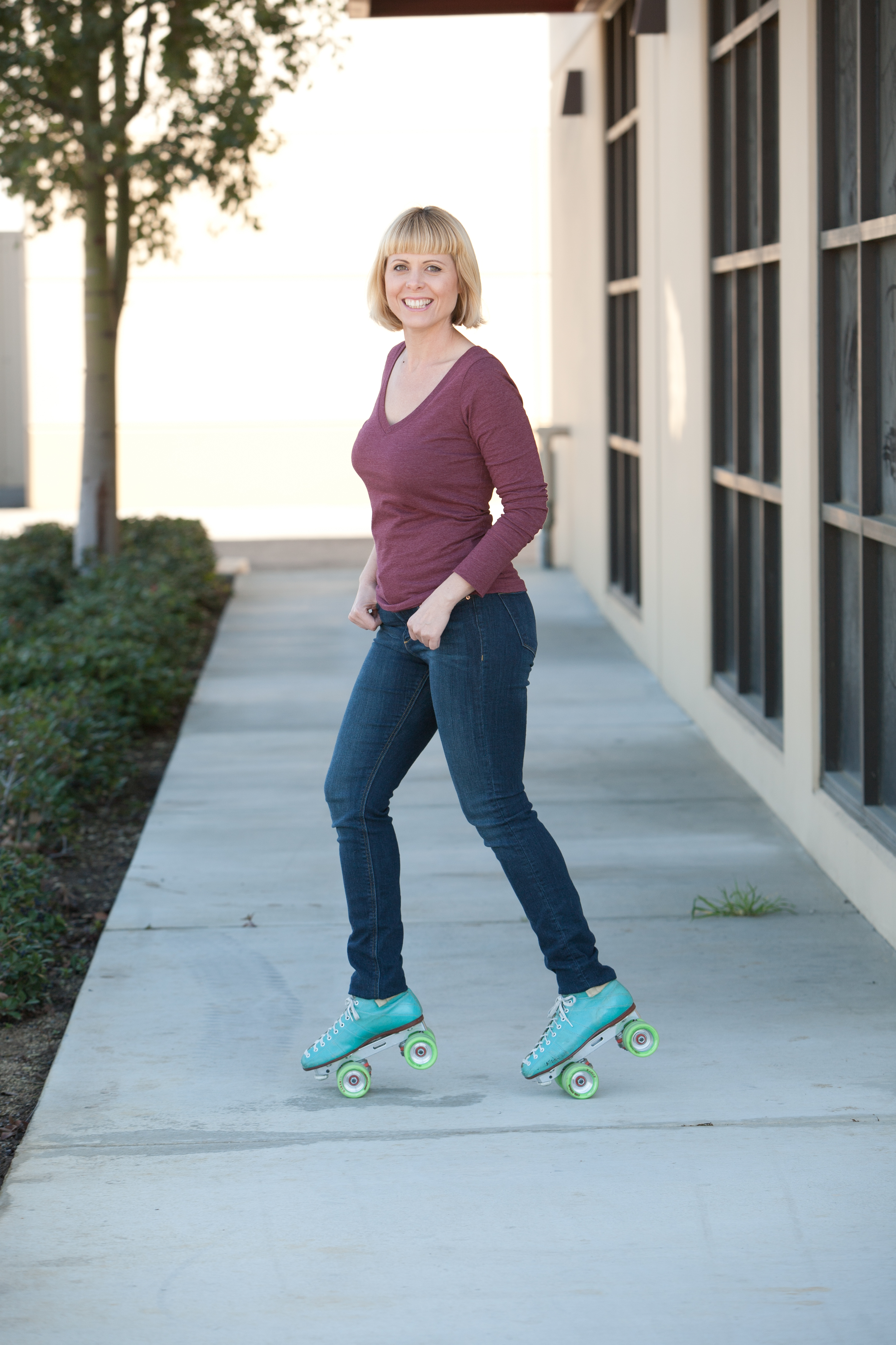 Roller Skate Commercial Shot