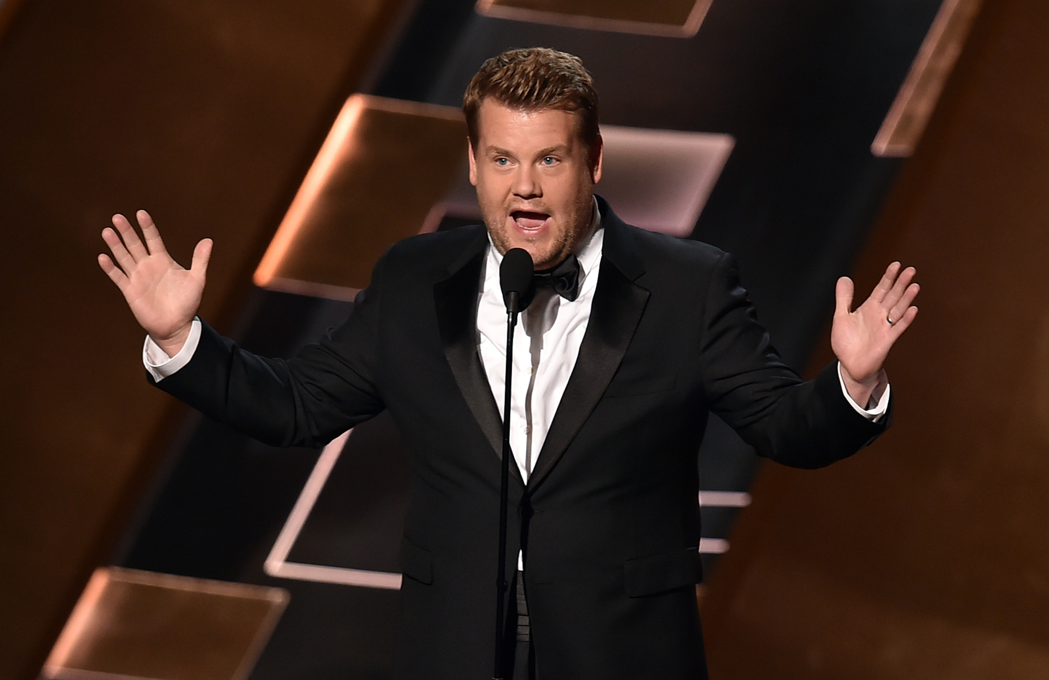 James Corden at event of The 67th Primetime Emmy Awards (2015)