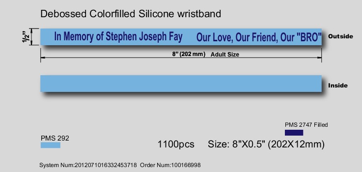 Memorial Bracelets...Stephen Joseph Fay Memorial Fund, INC stephensfund.org stephenjospehfaymemorialfund.org