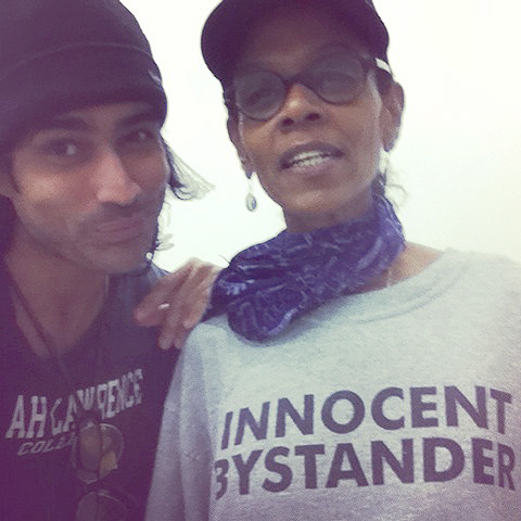 with actress/writer Connie Winston.