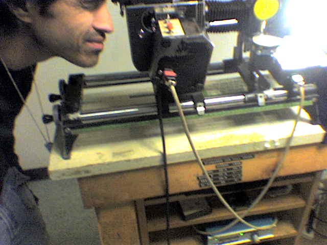 working with Optical Printer