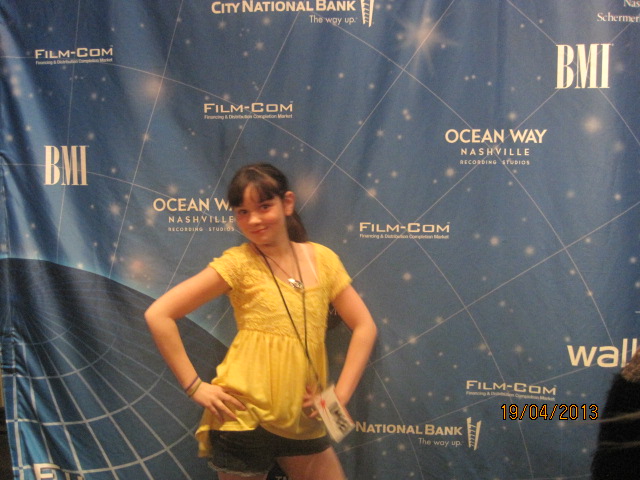 On the red carpet at Film-com