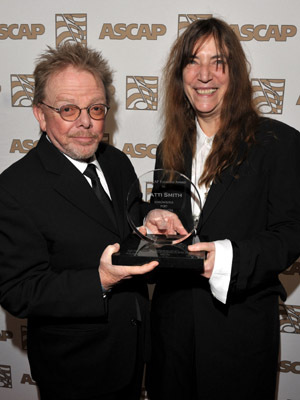 Patti Smith and Paul Williams