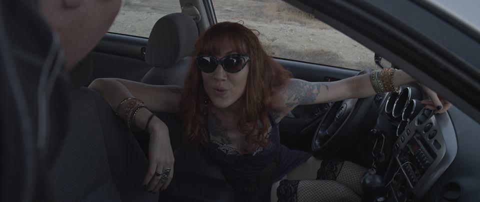 Filming Malory and Nicole, in the middle of nowhere, outside LA.