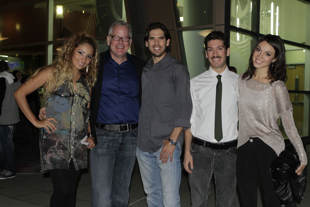 Rachel Sleek, John Whilovsky, and Ryan Nealy at Find Me Premiere.