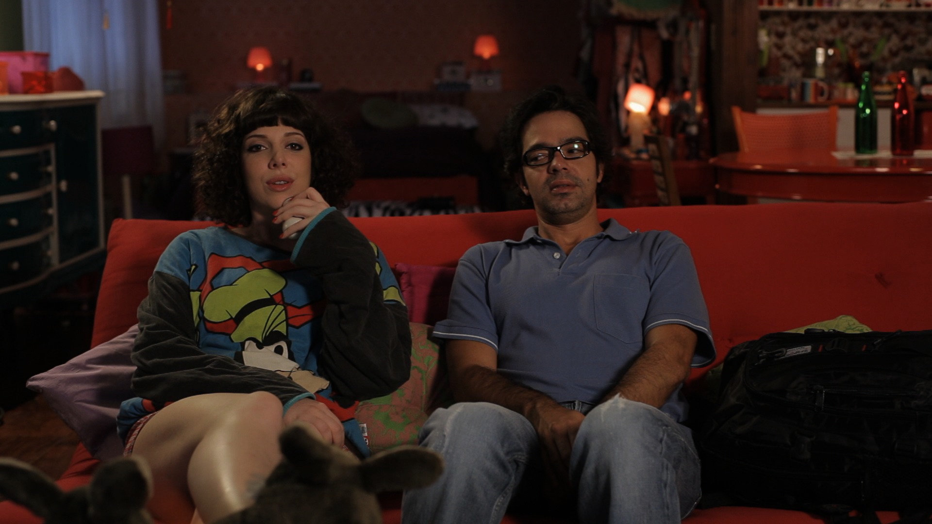 Still of Natalia Klein and Bruno Mazzeo in Adorável Psicose (2012)