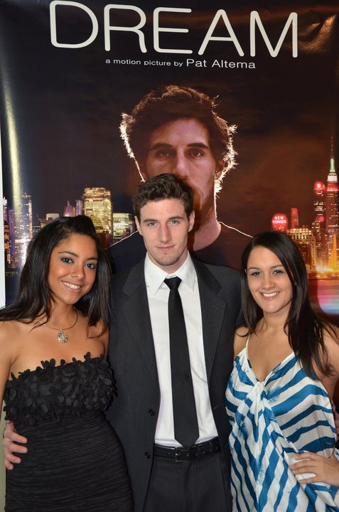Vassiliki Key, Ben Whalen and Ayanery Reyes at the Premier of 