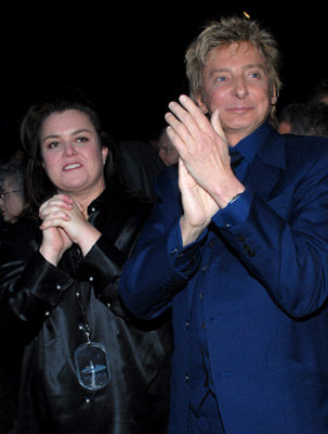Barry Manilow and Rosie O'Donnell