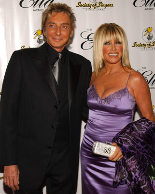 Suzanne Somers and Barry Manilow