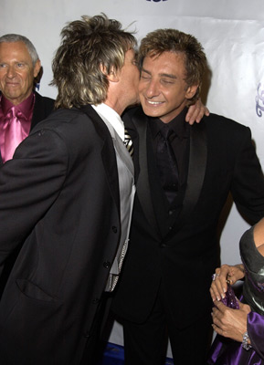 Barry Manilow and Rod Stewart