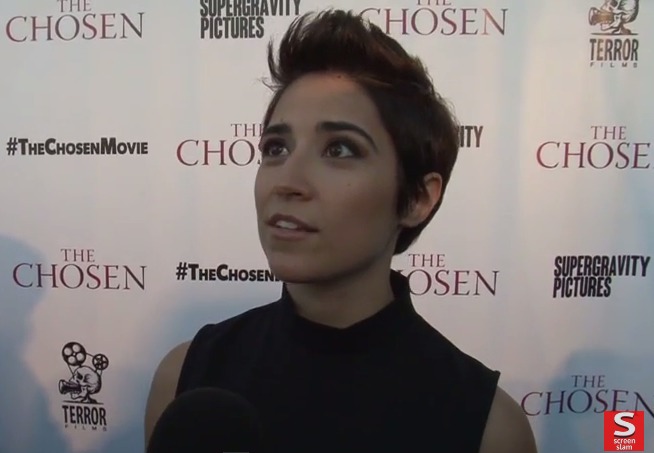Melissa Navia at The Chosen movie premiere in Anaheim, CA - still from ScreenSlam interview