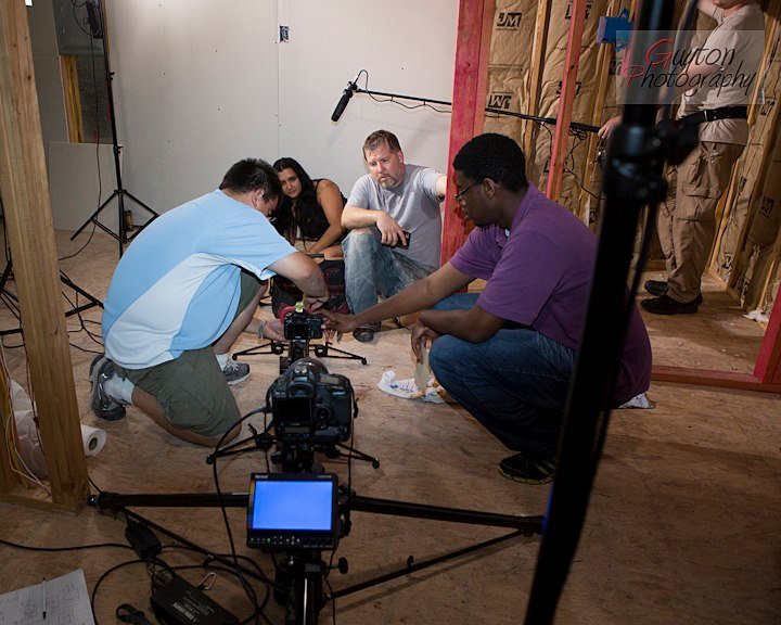 Zulema Nall On the set of Award Winner Film TRINITY OF HORROR... Nomination to BEST ACTRESS