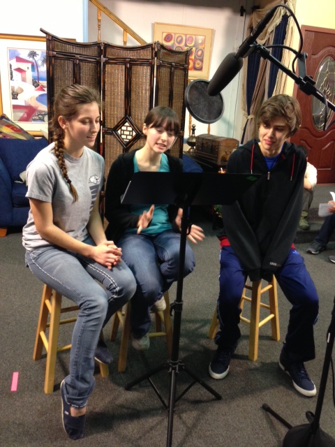 Voice over - Olivia, Griffyn, Cooper