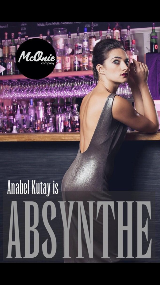 Anabel Kutay on the promotional Poster for The Mconie Companies production of DRUNK