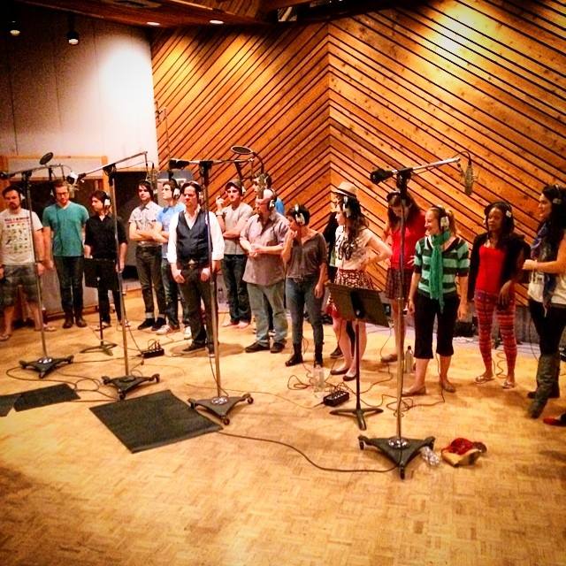 Recording the original cast recording for 