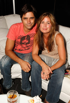 John Stamos and Maura Tierney