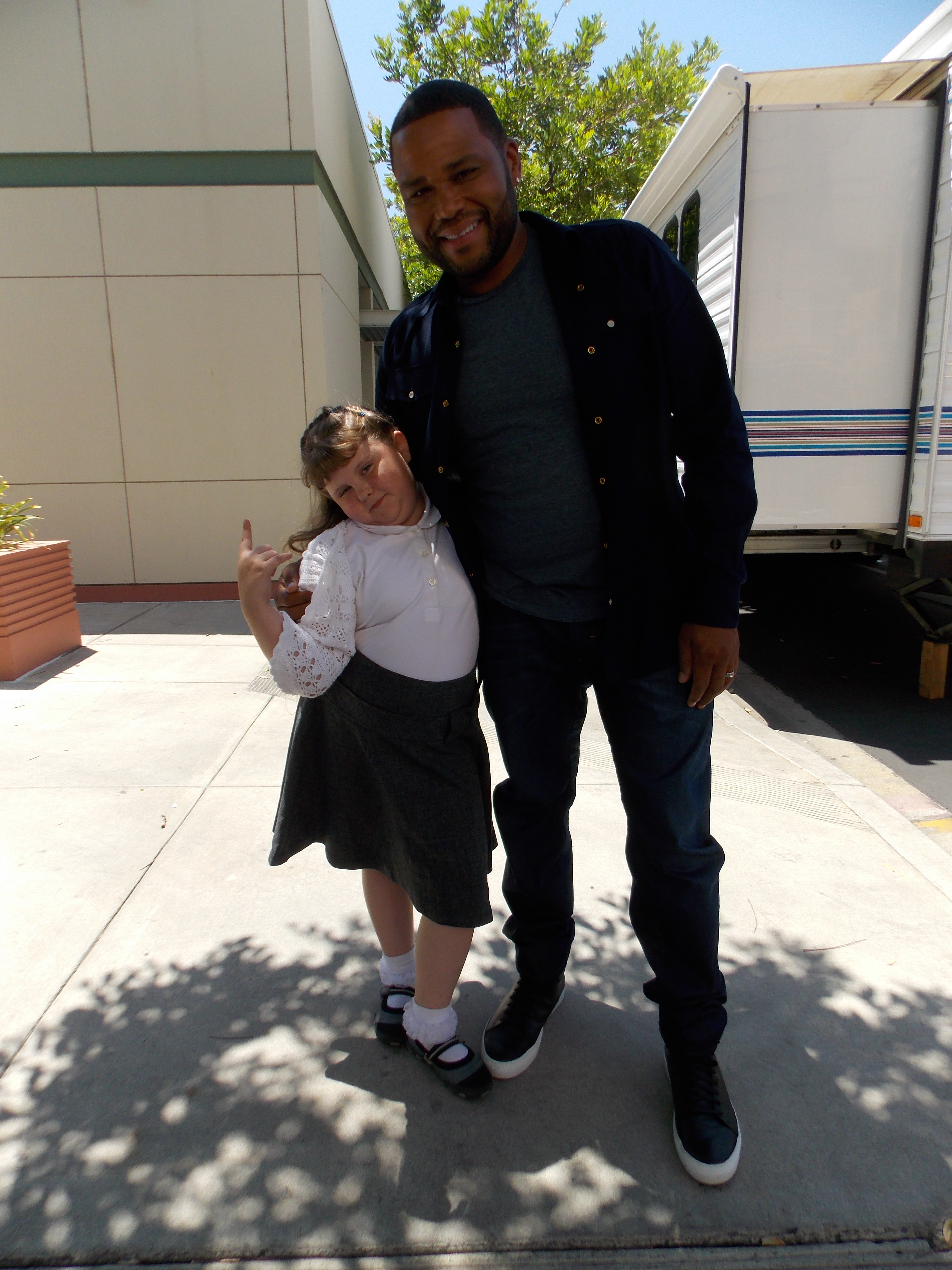 Morgan and Anthony Anderson
