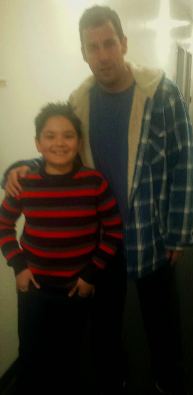 Look who Mason met on the set of 5th Grader...