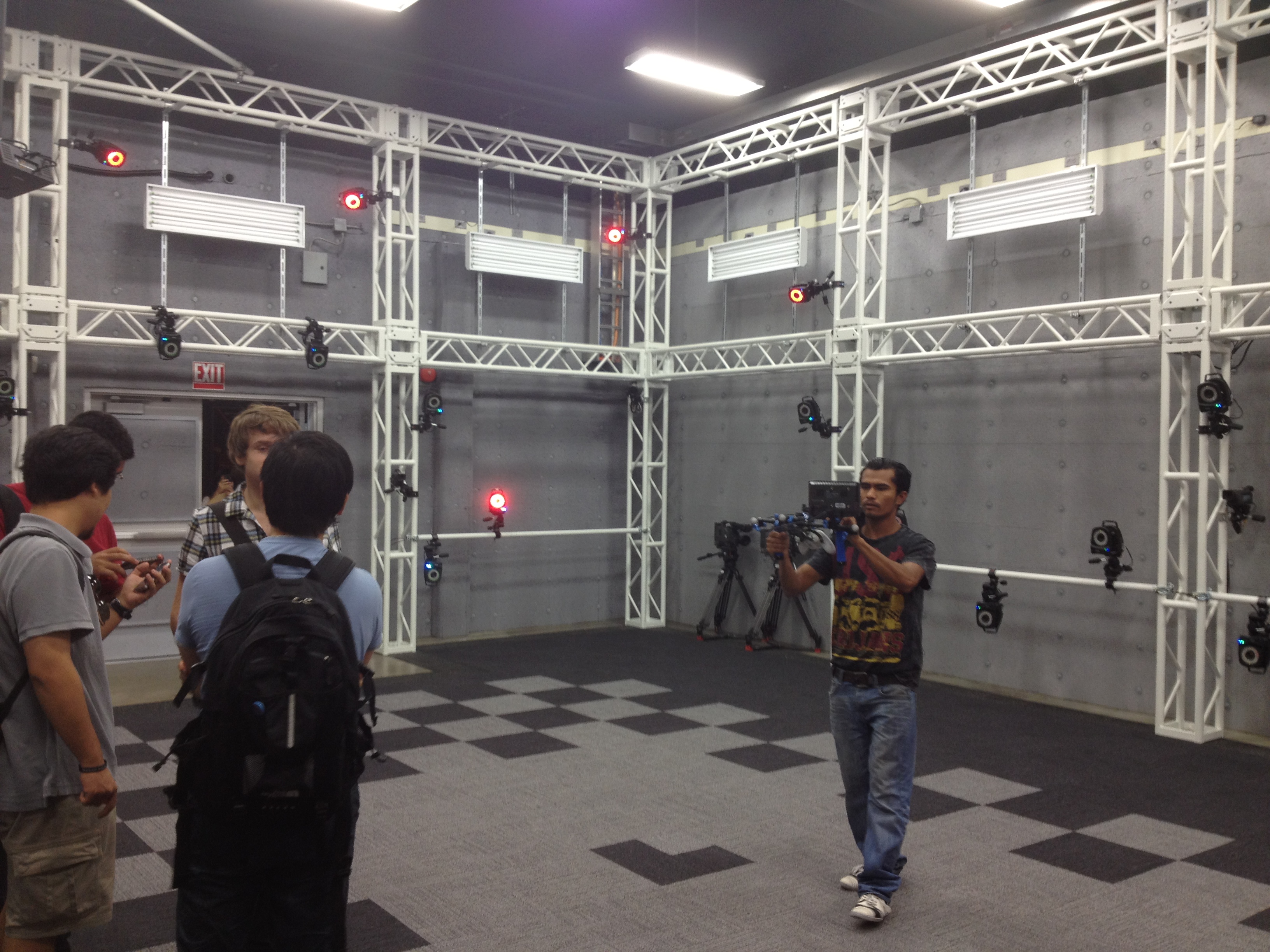 Motion Capture Stage. Robert Zemeckis Center for Digital Arts - USC School of Cinematic Arts.