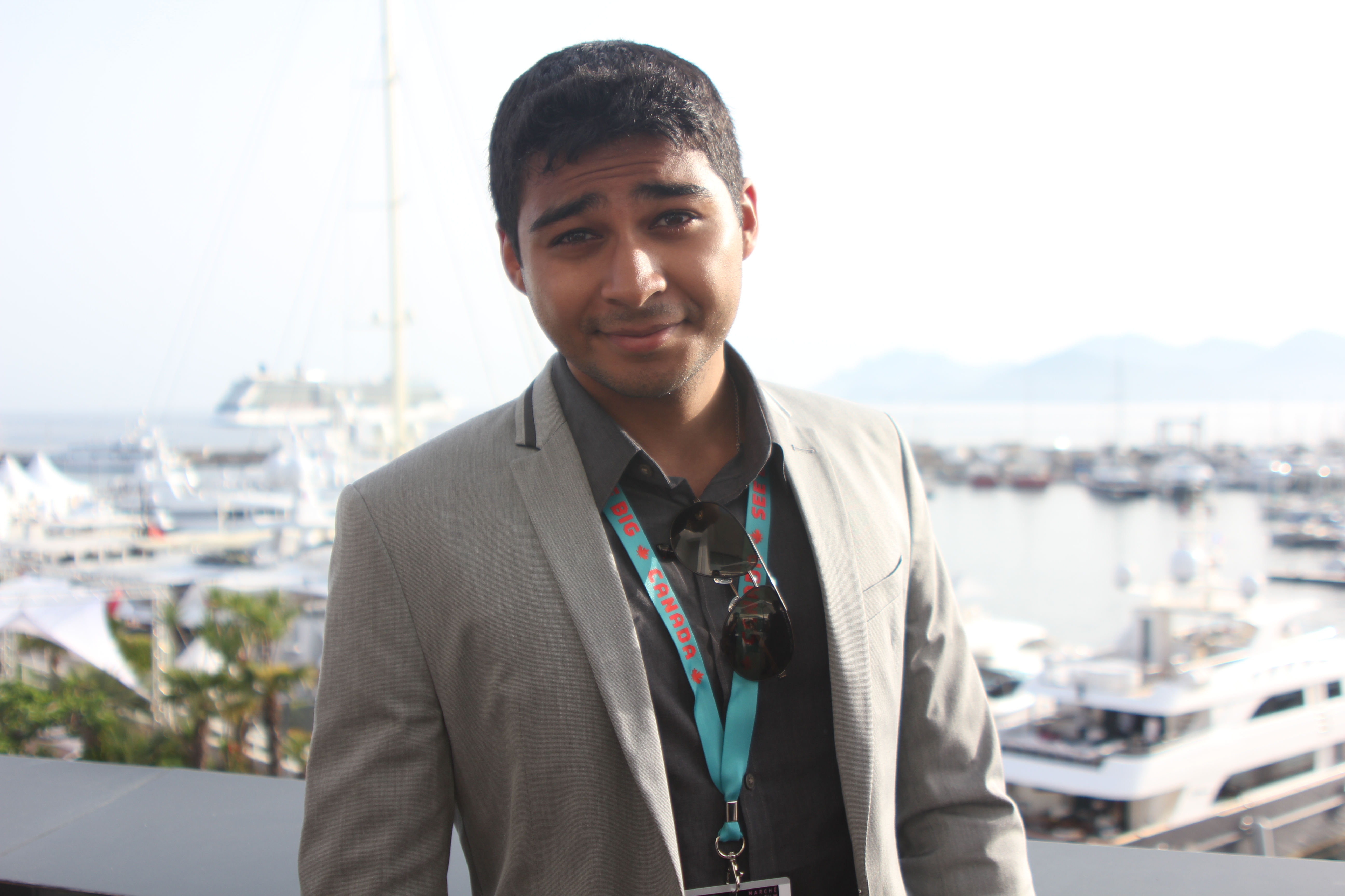 Akash Sherman at the Cannes Film Festival (2015)