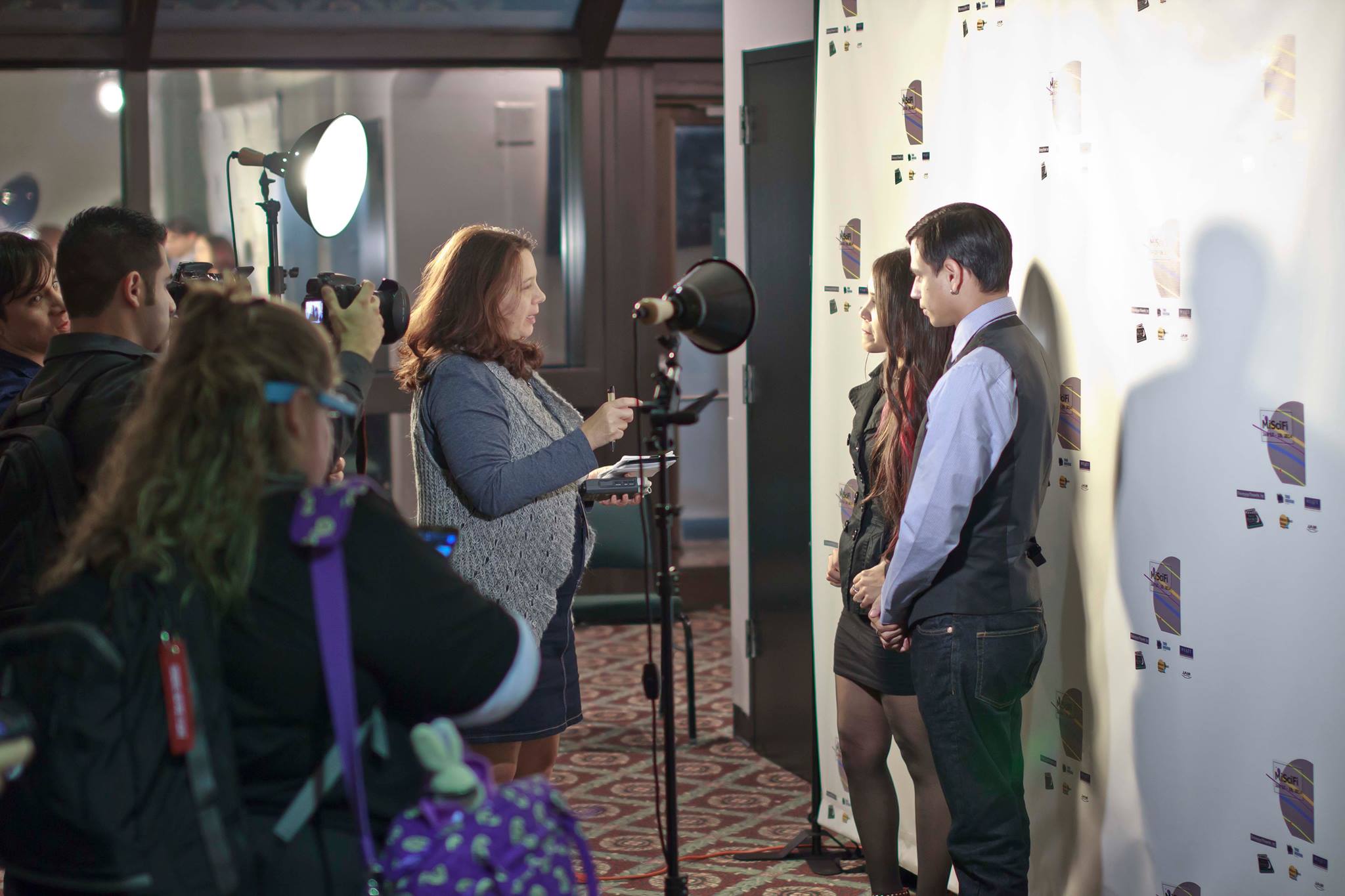 Press Interviews at the Miami International Science Fiction Film Festival