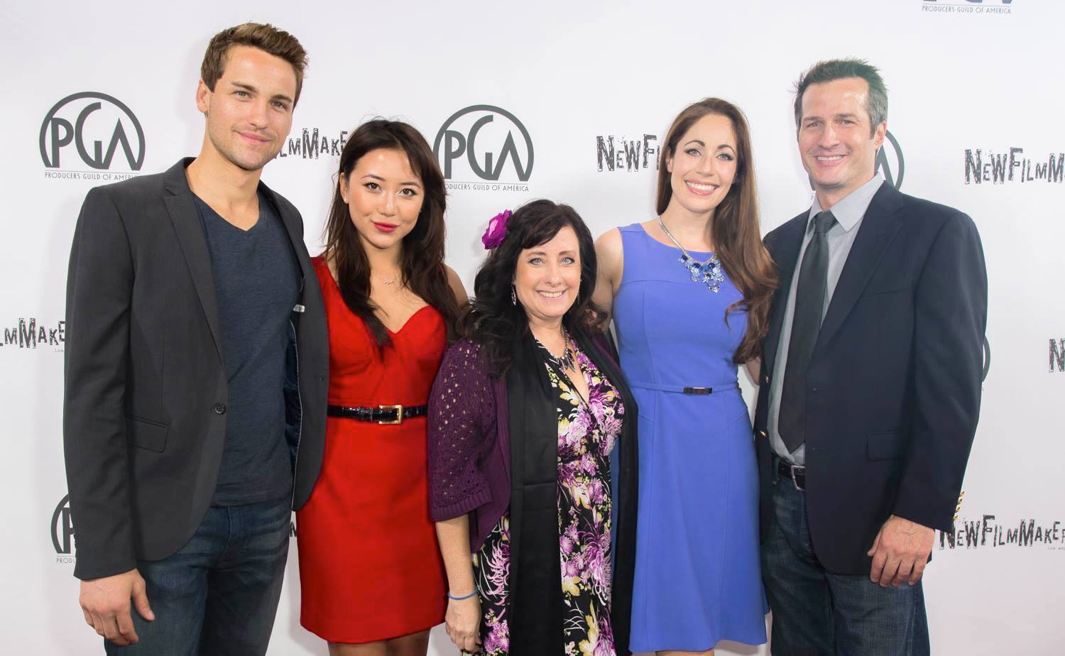 Producer's Guild of America Make Your Mark Short Film Contest -- Semi-Finalist Screening. Jennifer Brofer, Alan Pietruszewski, Bree Harper, Skyler Hart, & Angela Zhou