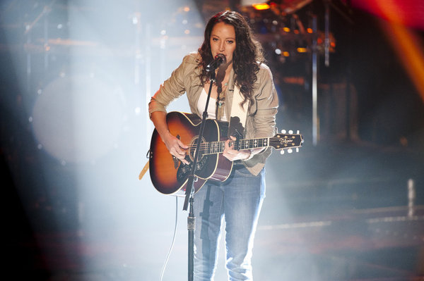 Still of Karla Davis in The Voice (2011)