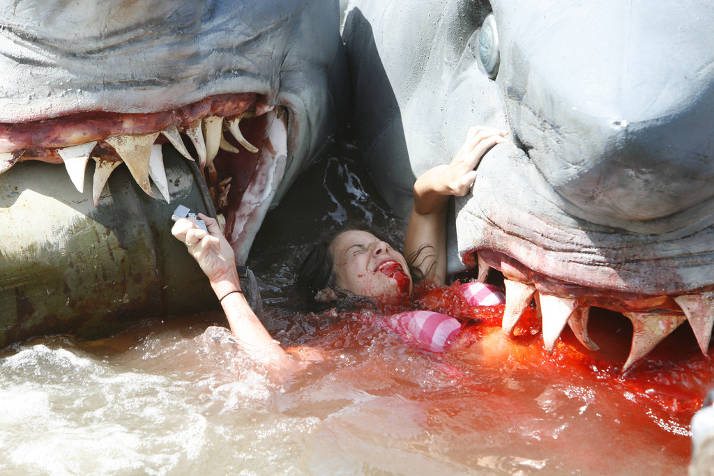 Still of Ashley Bissing in 2-Headed Shark Attack (2012)