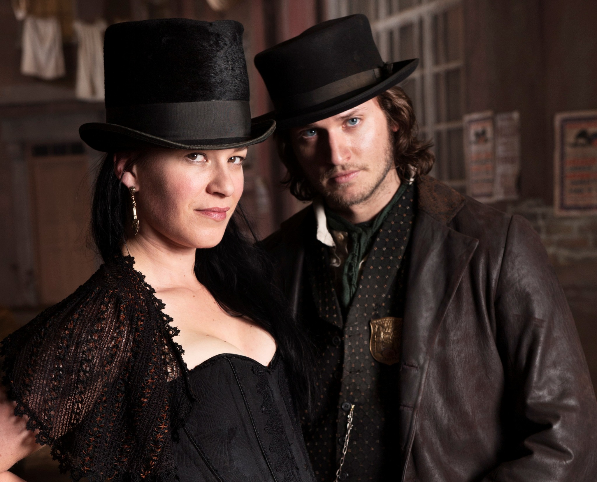 Still of Franka Potente and Tom Weston-Jones in Copper (2012)