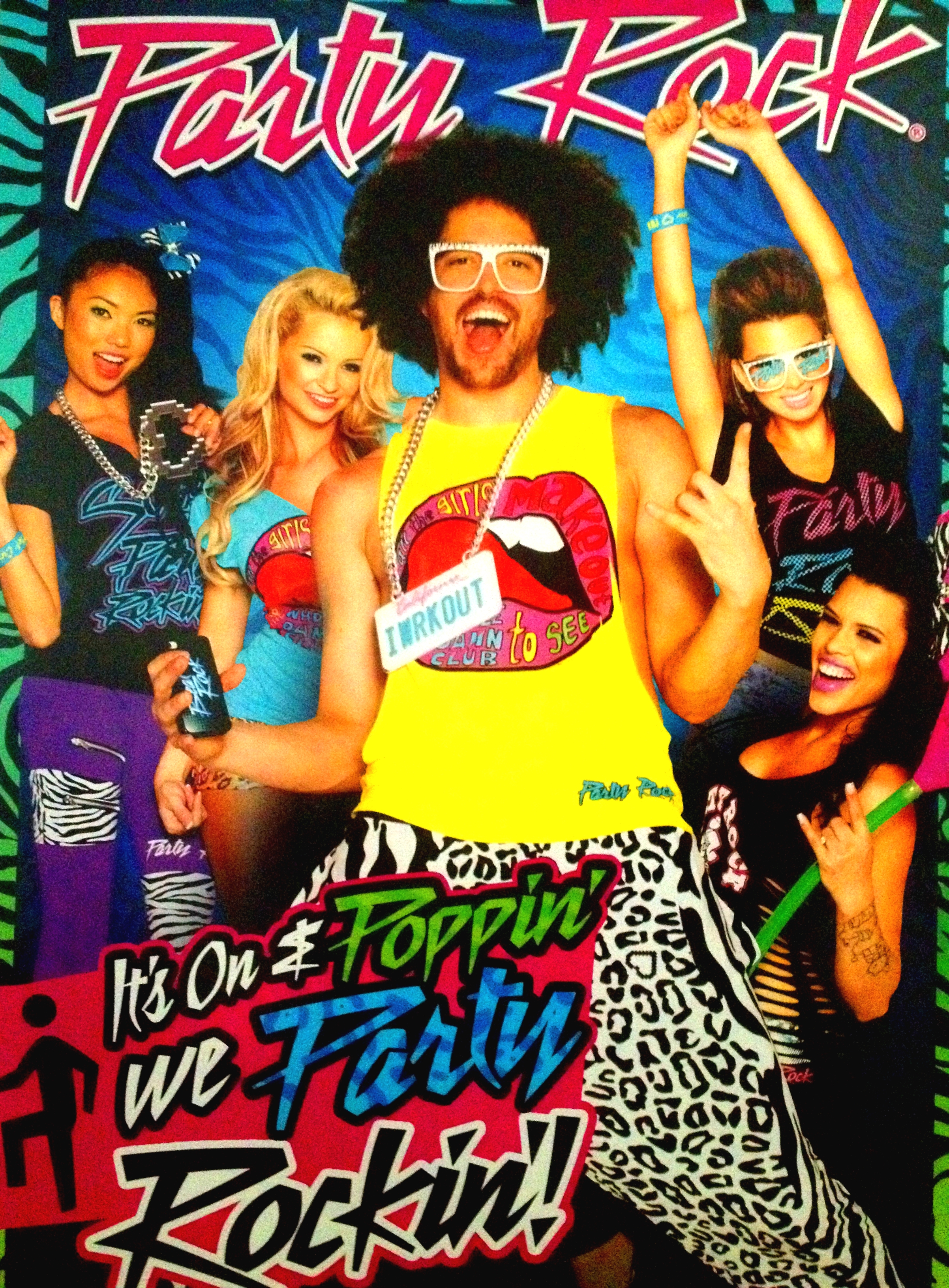 Mindy Robinson, LMFAO Party Rock Clothing