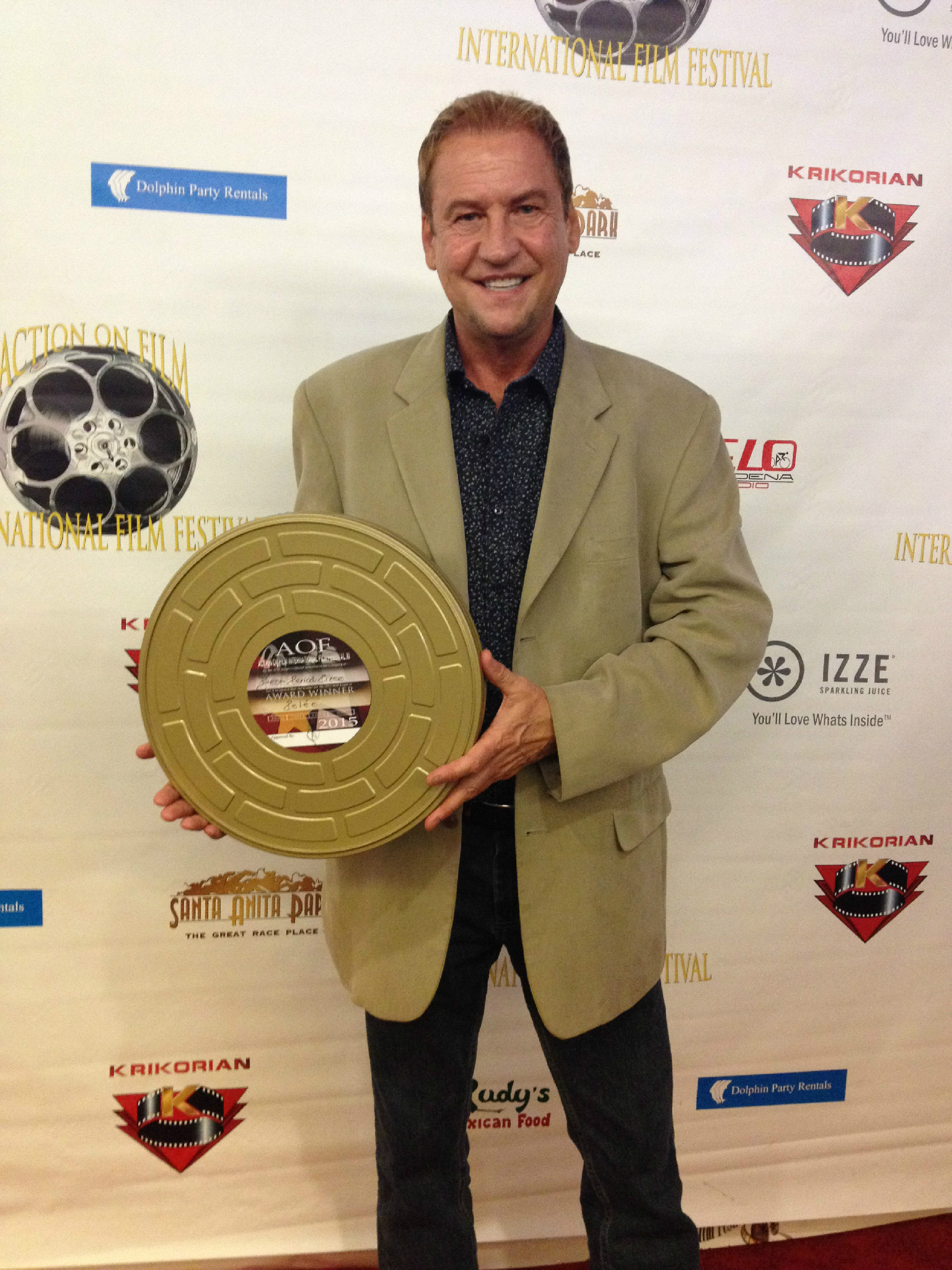 Winning for Pelée - Best Period Piece Feature for Pelée at the 2015 Action On Film International Film Festival Writers Awards.