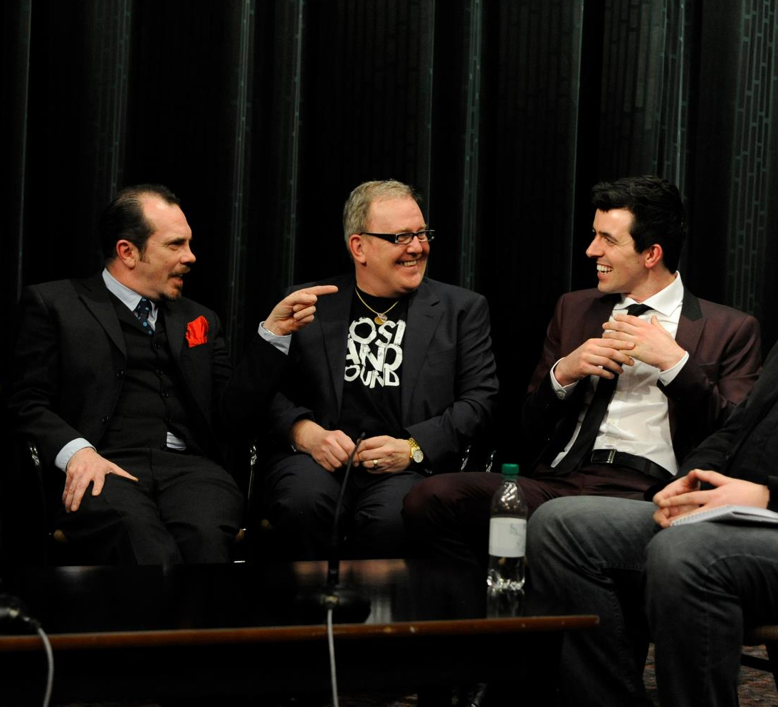Gavin Mitchell, Ford Kiernan and Ross Mac Mahon @ Glasgow Film Festival 2013. Songs For Amy.