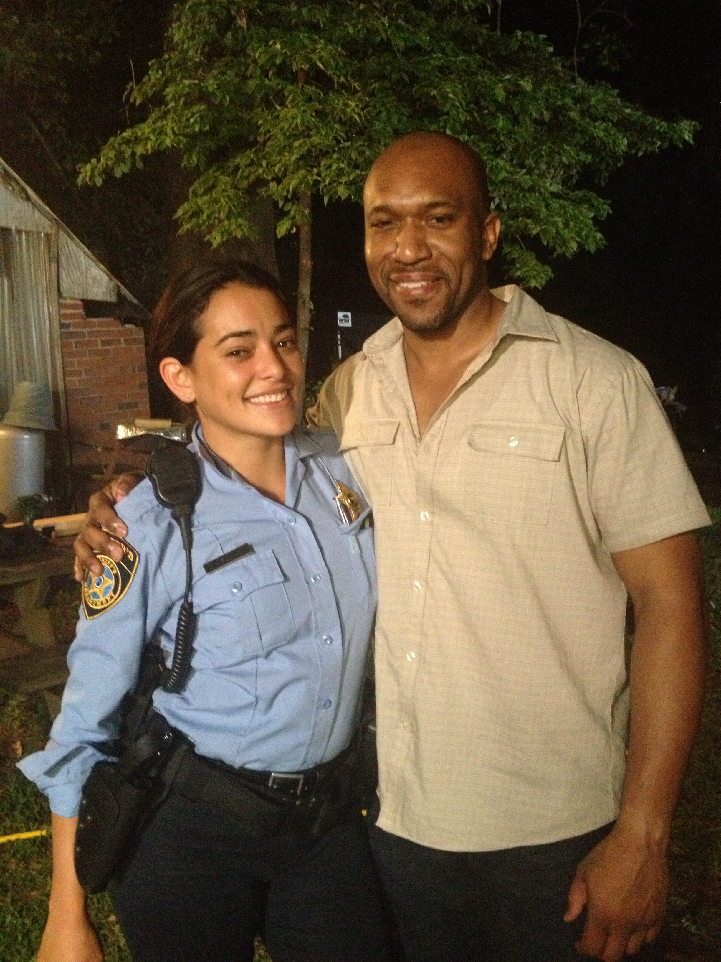 Working with the beautiful and talented Natalie Martinez