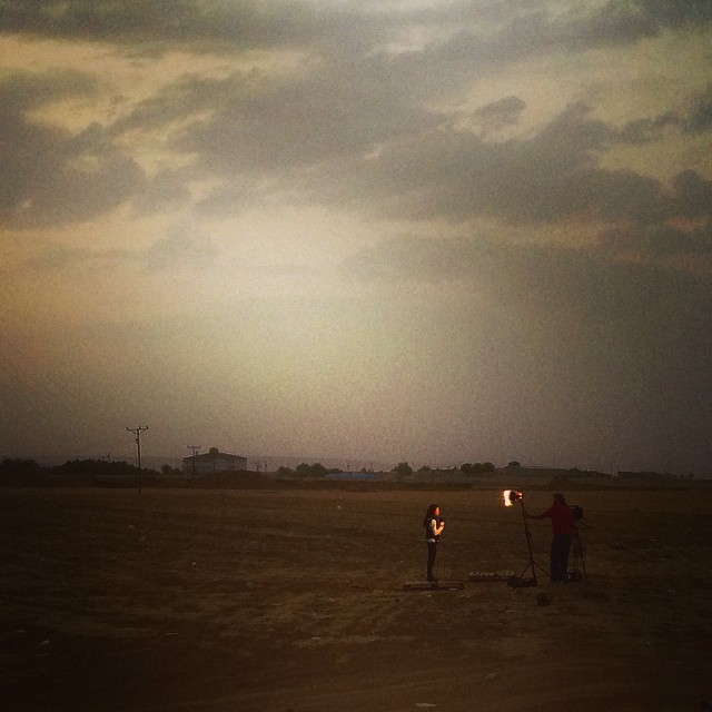 Reporting across Kobane at the Turkish Syrian border. 2014.