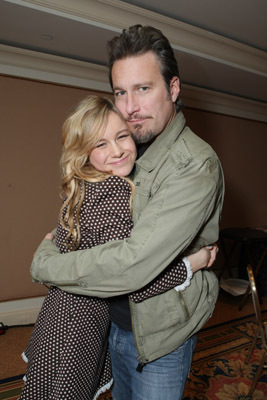 John Corbett and Brie Larson