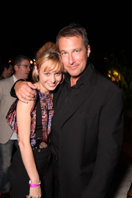 John Corbett and Brie Larson