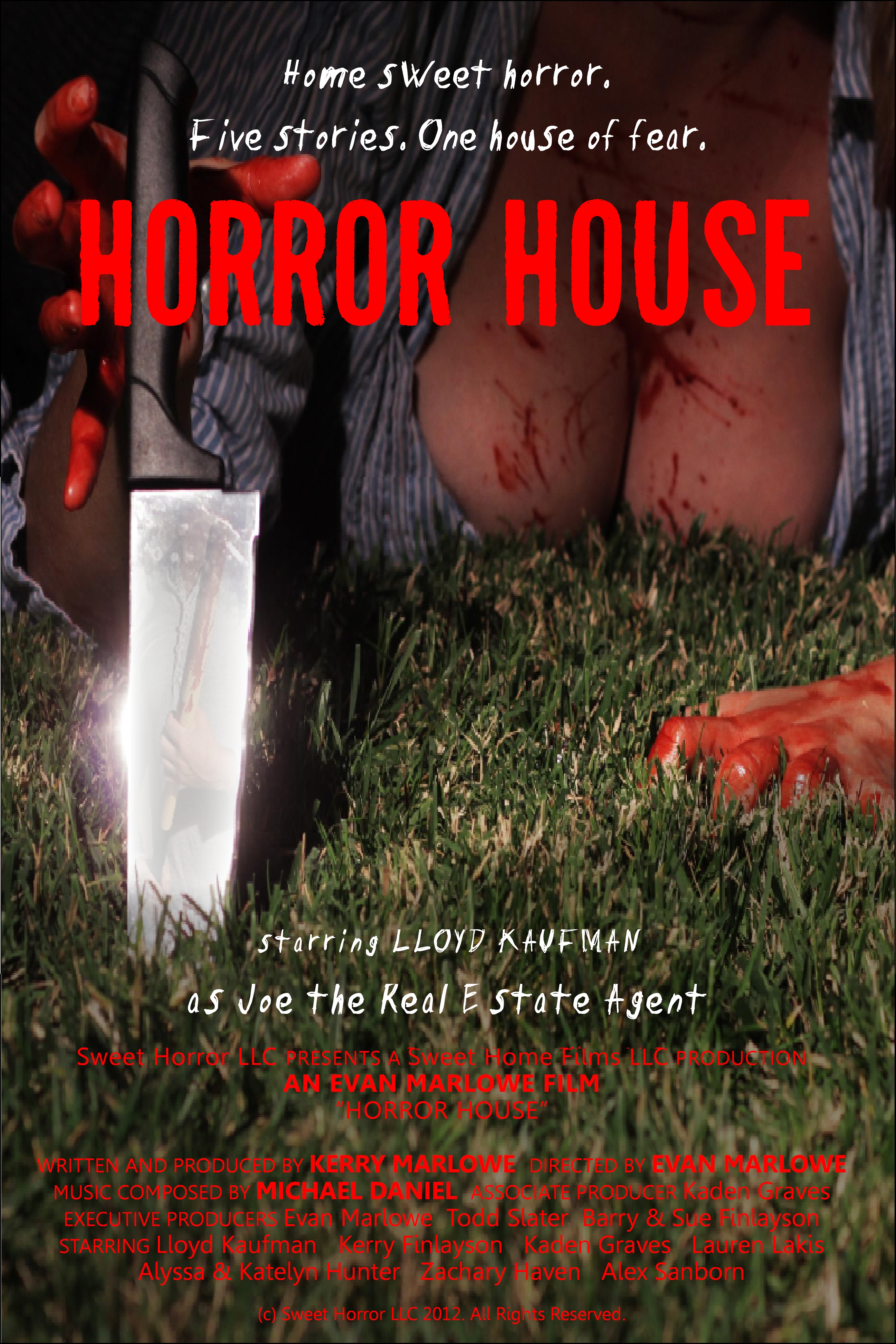 The poster for Horror House.