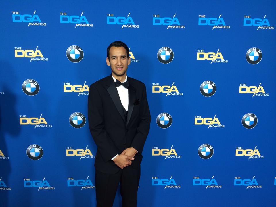 Bennett Hardeman attending the DGA Awards on January 25, 2014.