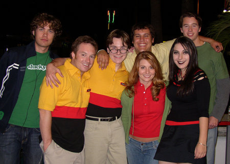 Cast of Christopher Brennan Saves the World: Andrew Seeley, Curtis Fortier, Evan Lee Dahl, Jamie Amaral, Chris Duque', Adam Green & Marisa Guterman