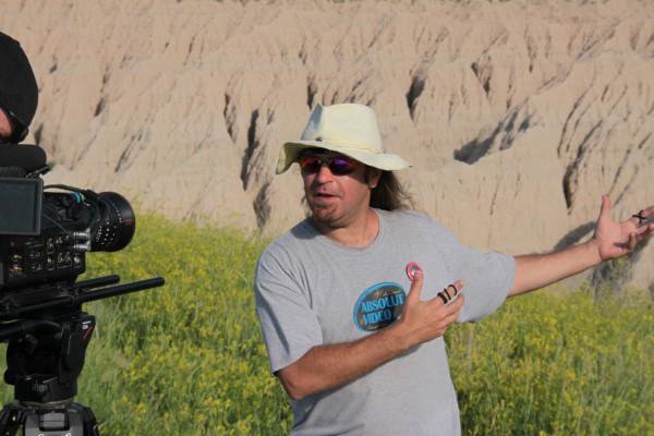 filming our Lakota documentary WE ARE STILL HERE in The Badlands - S.D.