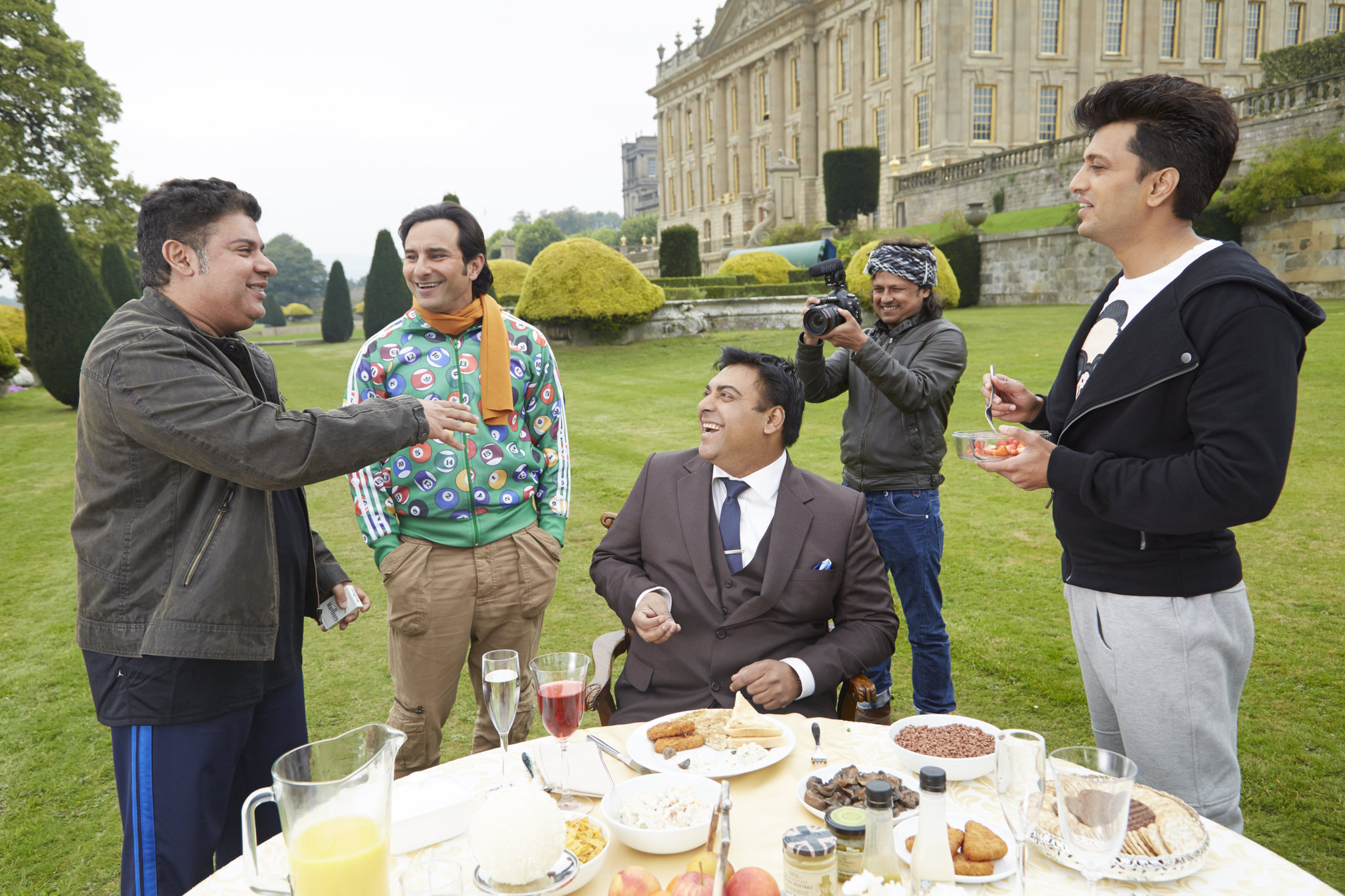 Still of Ram Kapoor, Saif Ali Khan, Riteish Deshmukh and Sajid Khan in Humshakals (2014)