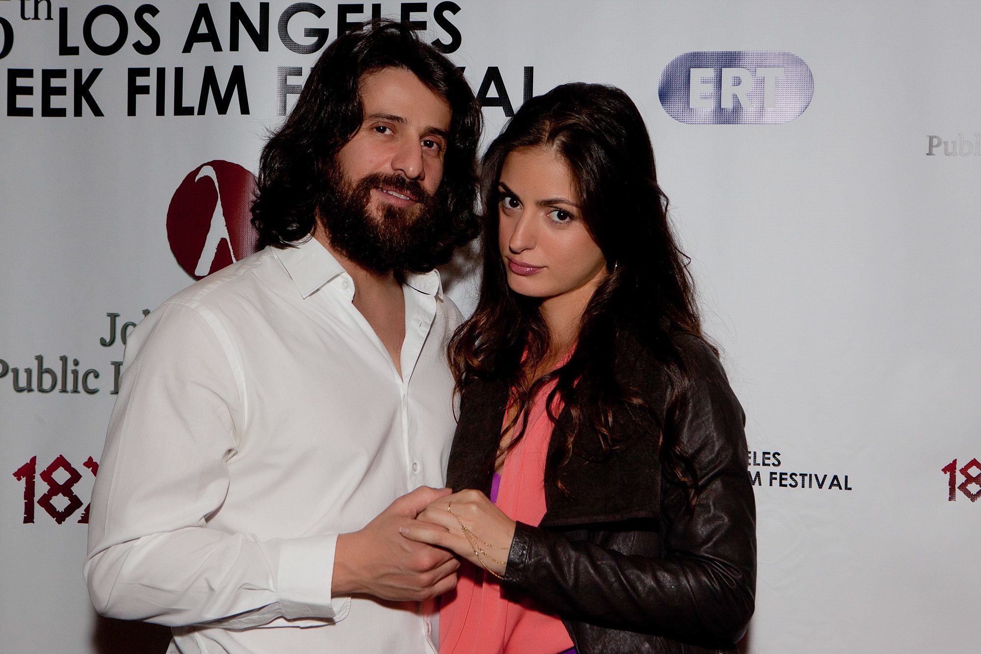 Alexis Georgoulis and Vicky Bakis at LAGFF