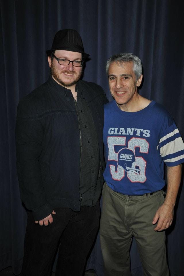 Alan Bendich and director Travis Campbell at the premiere of 