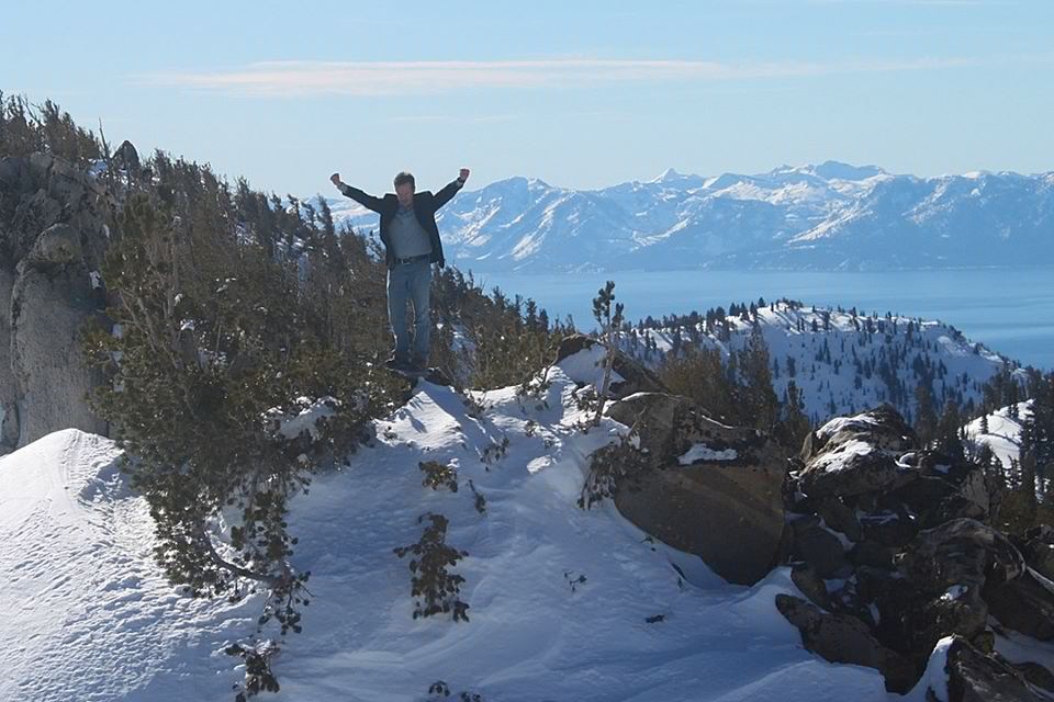 Filming a commercial above Lake Tahoe...beautiful!
