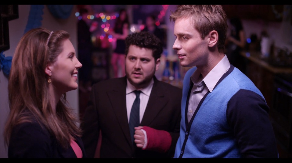 Still of Alison Trumbull, Steven Sims, and Kyle Mura in Goodbye, Simon