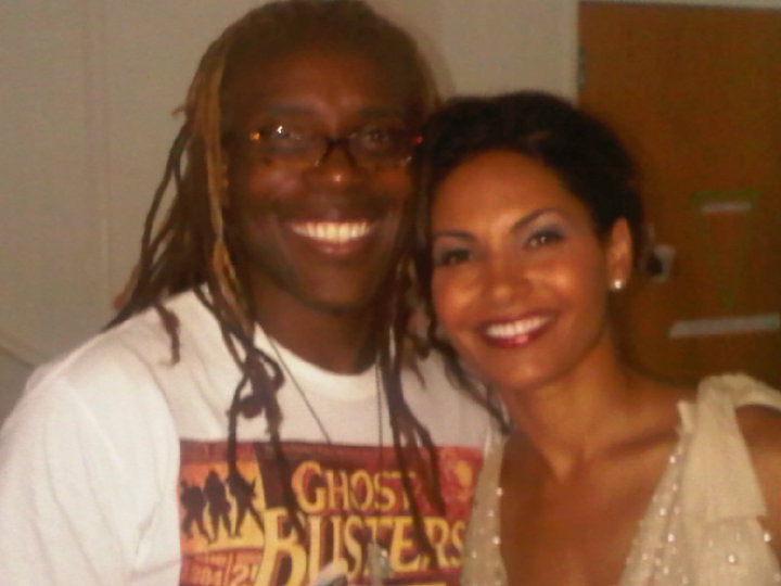 On set of We The Party. Valli Richardson-Whitfield