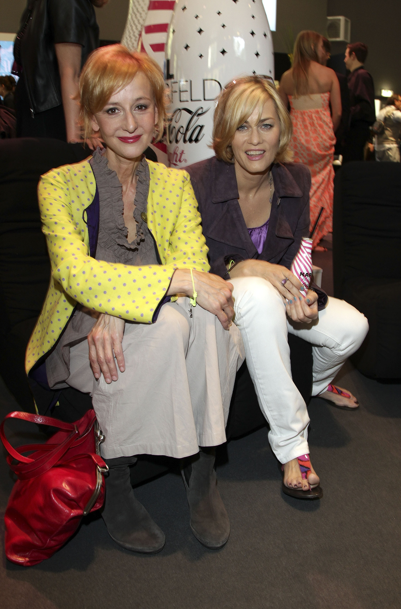 Gesine Cukrowski and Susanne Lothar