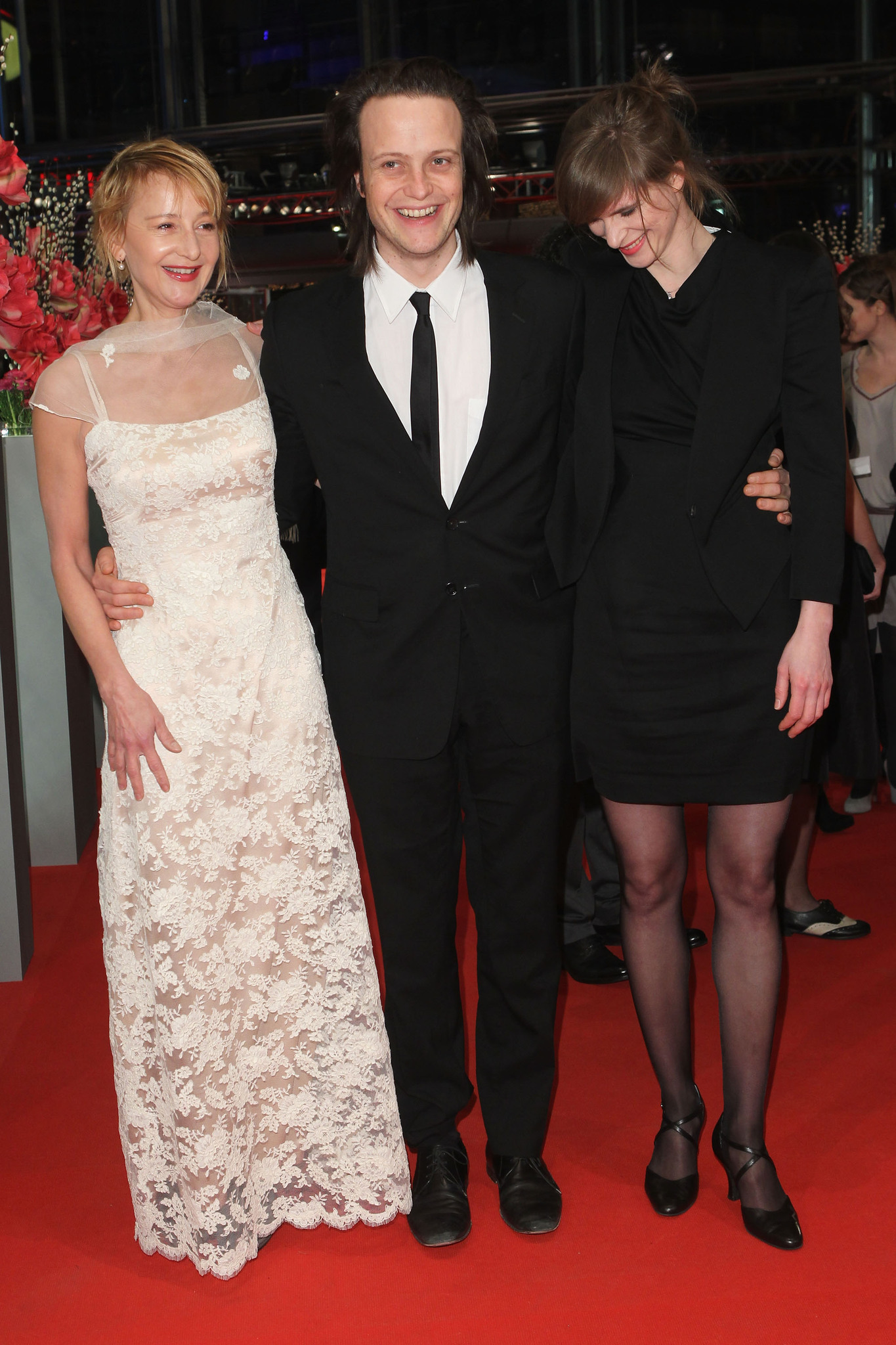 August Diehl, Lena Lauzemis and Susanne Lothar