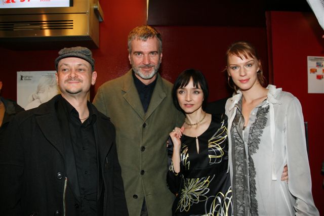 with Wieland Speck, Maria DeMedeiros, Antonia Liskova at the Berlin Film Festival